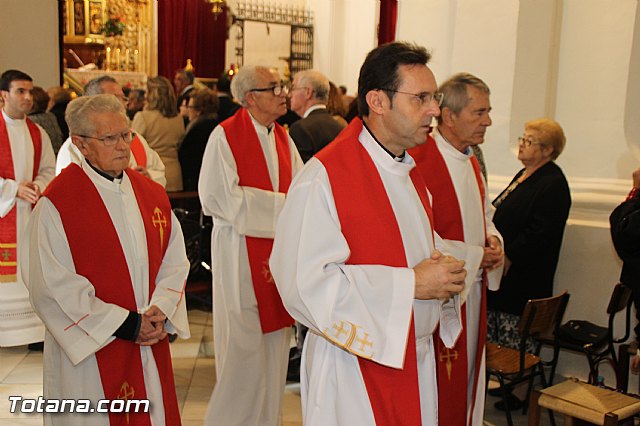 El obispo de la dicesis de Cartagena preside la misa en la festividad de la Patrona de Totana, Santa Eulalia de Mrida - 2016 - 22