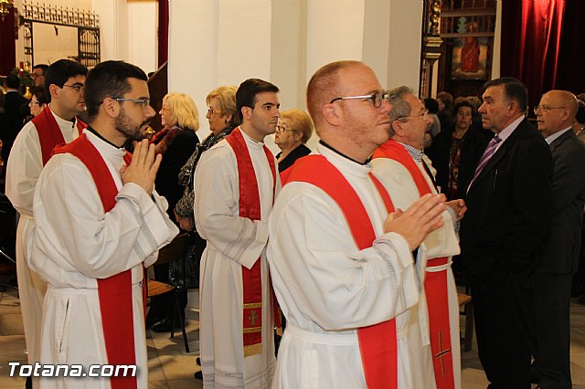El obispo de la dicesis de Cartagena preside la misa en la festividad de la Patrona de Totana, Santa Eulalia de Mrida - 2016 - 24