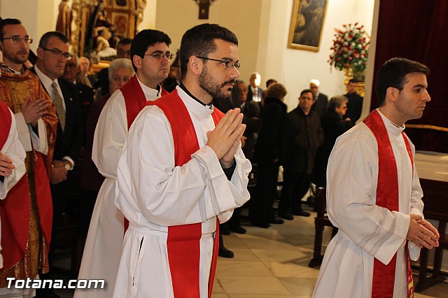 El obispo de la dicesis de Cartagena preside la misa en la festividad de la Patrona de Totana, Santa Eulalia de Mrida - 2016 - 40