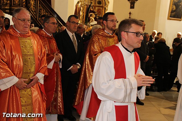 El obispo de la dicesis de Cartagena preside la misa en la festividad de la Patrona de Totana, Santa Eulalia de Mrida - 2016 - 41