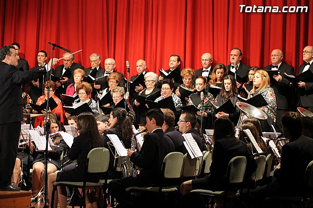 Concierto de la Agrupacin Musical de Totana y la Coral Santiago - Fiestas de Santa Eulalia 2013 - 65
