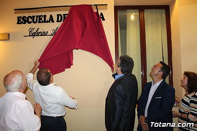 Ceferino Ayala Garca da nombre a la Escuela de Msica de Totana - 45