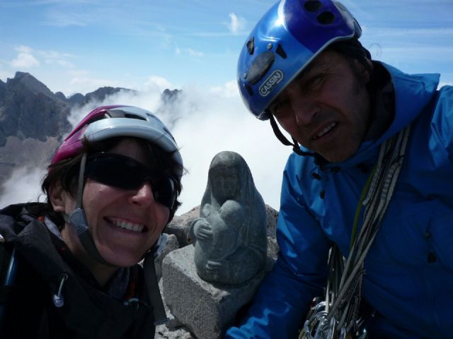 Dos totaneros y un alhameo coronan el PICU URRIELLU, Naranjo de Bulnes - 85