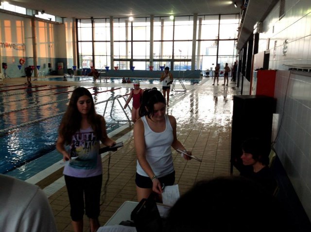 1 FASE DE LA LIGA INTERNA DE NATACIN organizada por el CLUB DE NATACIN TOTANA - 9