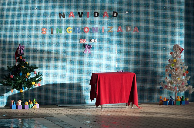 Exhibicin de Natacin Sincronizada con motivo de las Fiestas Navideas - 1