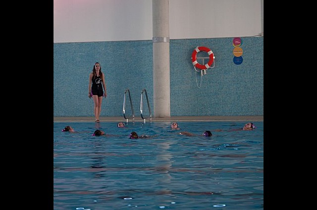 Exhibicin de Natacin Sincronizada con motivo de las Fiestas Navideas - 8