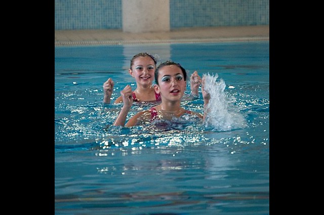 Exhibicin de Natacin Sincronizada con motivo de las Fiestas Navideas - 24