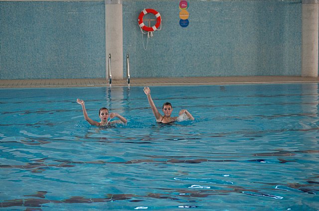 Exhibicin de Natacin Sincronizada con motivo de las Fiestas Navideas - 38