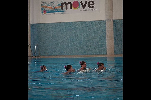 Exhibicin de Natacin Sincronizada con motivo de las Fiestas Navideas - 51