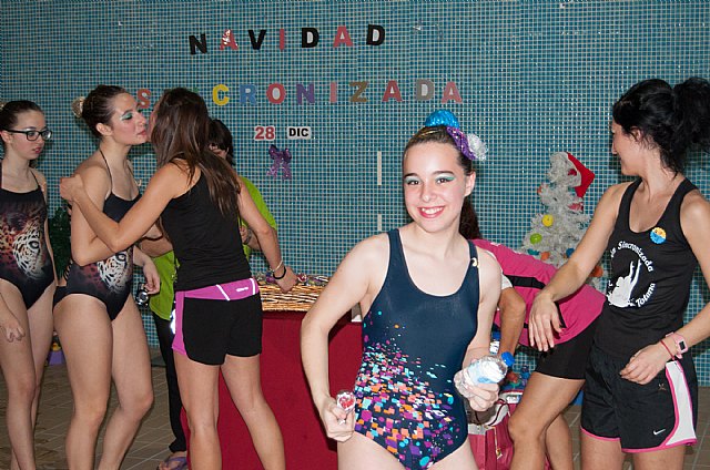 Exhibicin de Natacin Sincronizada con motivo de las Fiestas Navideas - 92