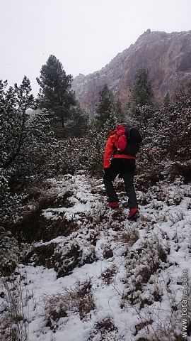 El club senderista realiz tres rutas donde la nieve fue la gran protagonista - 3