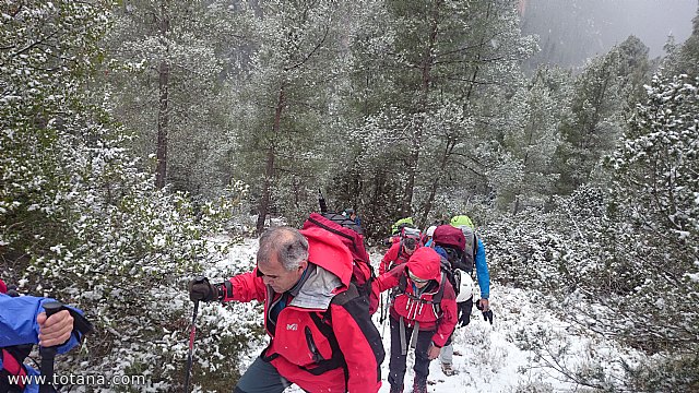 El club senderista realiz tres rutas donde la nieve fue la gran protagonista - 4