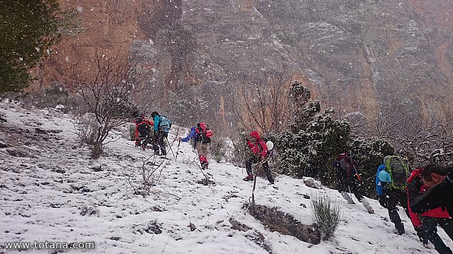 El club senderista realiz tres rutas donde la nieve fue la gran protagonista - 6