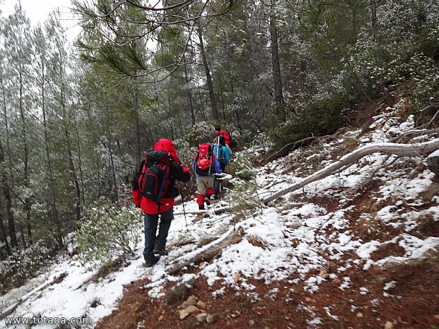 El club senderista realiz tres rutas donde la nieve fue la gran protagonista - 7
