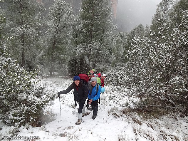 El club senderista realiz tres rutas donde la nieve fue la gran protagonista - 12