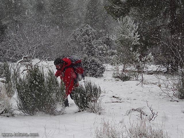 El club senderista realiz tres rutas donde la nieve fue la gran protagonista - 23