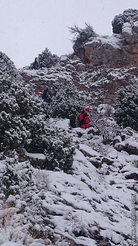 El club senderista realiz tres rutas donde la nieve fue la gran protagonista - 71