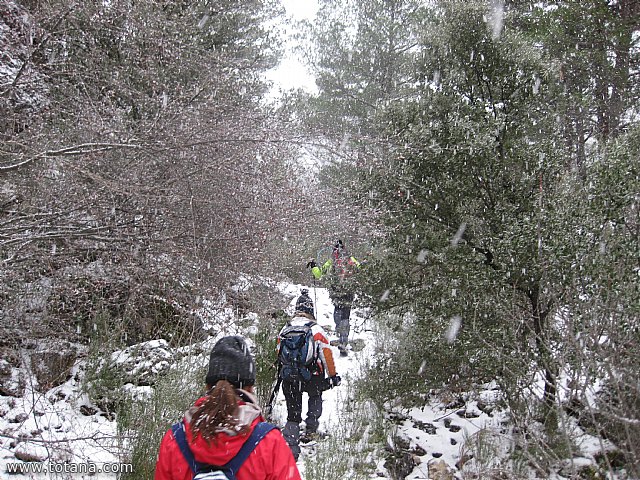 El club senderista realiz tres rutas donde la nieve fue la gran protagonista - 100