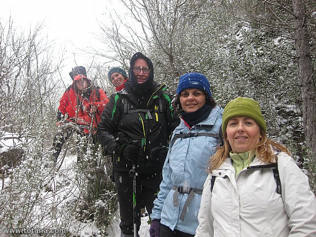 El club senderista realiz tres rutas donde la nieve fue la gran protagonista - 107