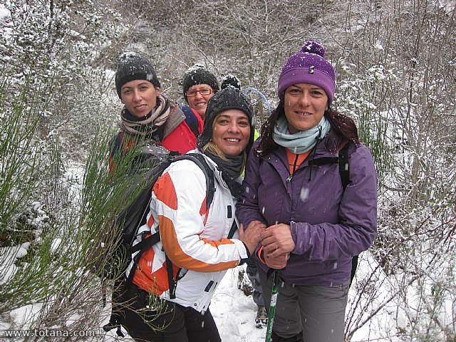 El club senderista realiz tres rutas donde la nieve fue la gran protagonista - 108