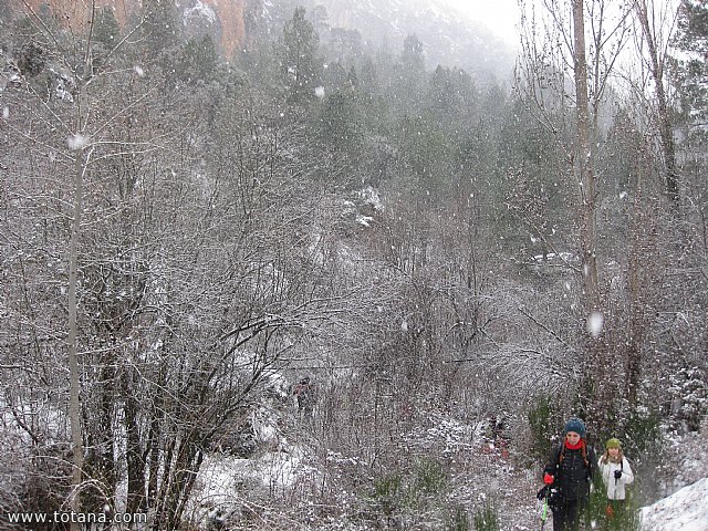 El club senderista realiz tres rutas donde la nieve fue la gran protagonista - 110