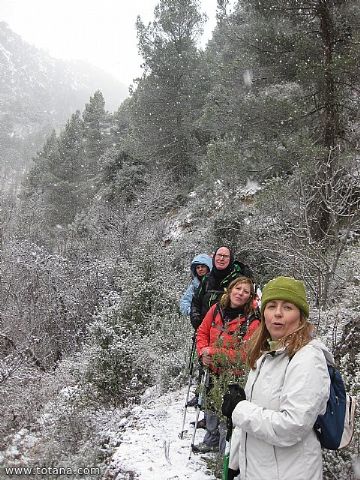 El club senderista realiz tres rutas donde la nieve fue la gran protagonista - 116