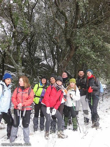 El club senderista realiz tres rutas donde la nieve fue la gran protagonista - 122