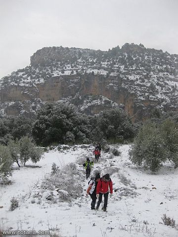El club senderista realiz tres rutas donde la nieve fue la gran protagonista - 123