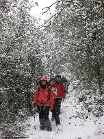 El club senderista realiz tres rutas donde la nieve fue la gran protagonista - 144