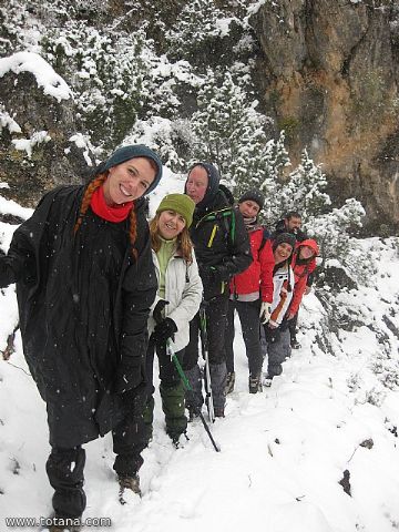 El club senderista realiz tres rutas donde la nieve fue la gran protagonista - 149