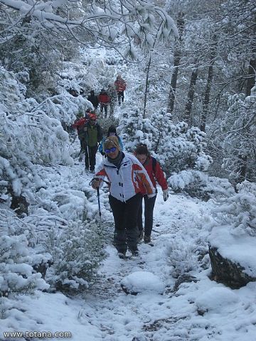 El club senderista realiz tres rutas donde la nieve fue la gran protagonista - 150