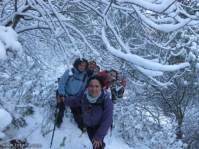 El club senderista realiz tres rutas donde la nieve fue la gran protagonista - 158