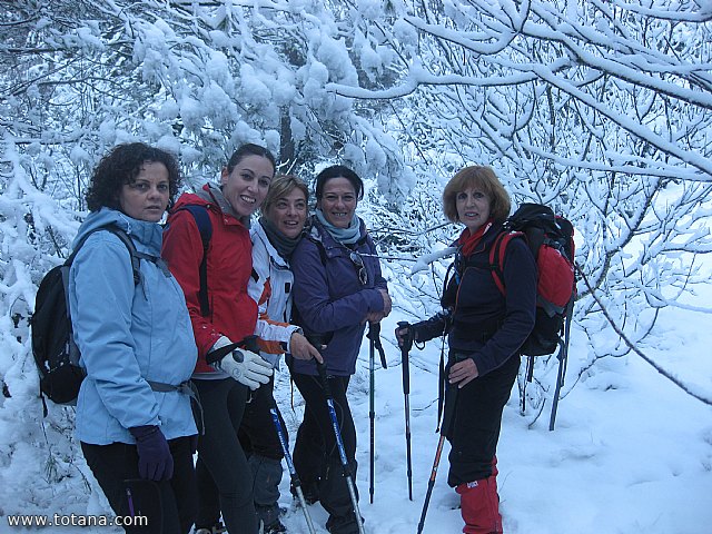 El club senderista realiz tres rutas donde la nieve fue la gran protagonista - 163