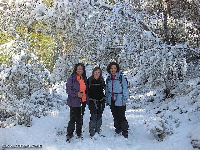 El club senderista realiz tres rutas donde la nieve fue la gran protagonista - 167
