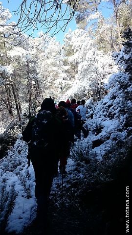 El club senderista realizó tres rutas donde la nieve fue la gran protagonista - 183