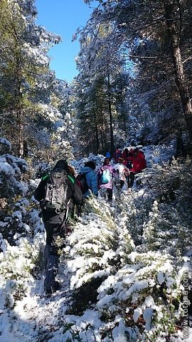 El club senderista realiz tres rutas donde la nieve fue la gran protagonista - 184