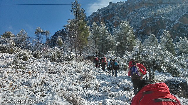 El club senderista realiz tres rutas donde la nieve fue la gran protagonista - 199
