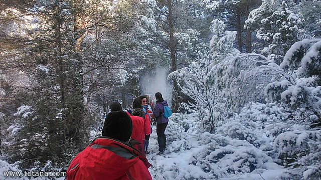 El club senderista realiz tres rutas donde la nieve fue la gran protagonista - 201