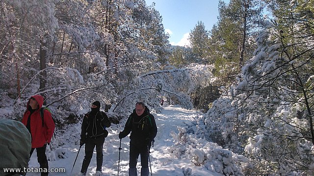 El club senderista realiz tres rutas donde la nieve fue la gran protagonista - 210