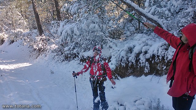 El club senderista realiz tres rutas donde la nieve fue la gran protagonista - 213