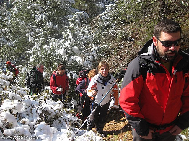 El club senderista realiz tres rutas donde la nieve fue la gran protagonista - 229