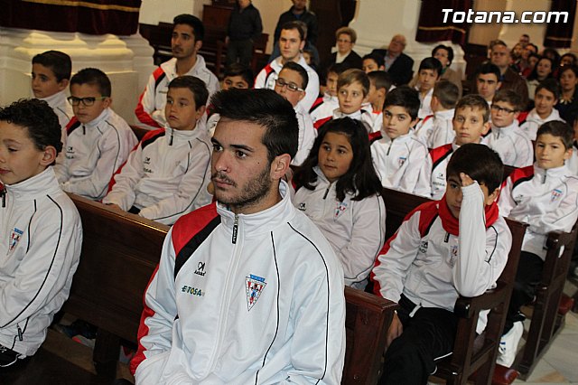Ofrenda foral a Santa Eulalia. Olmpico de Totana 2014 - 15