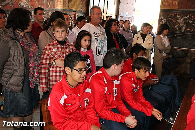 Ofrenda floral a Santa Eulalia. Escuela Municipal de Ftbol - 2012 - 33