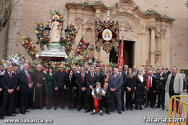 Ofrenda floral a Santa Eulalia 2012 - 600