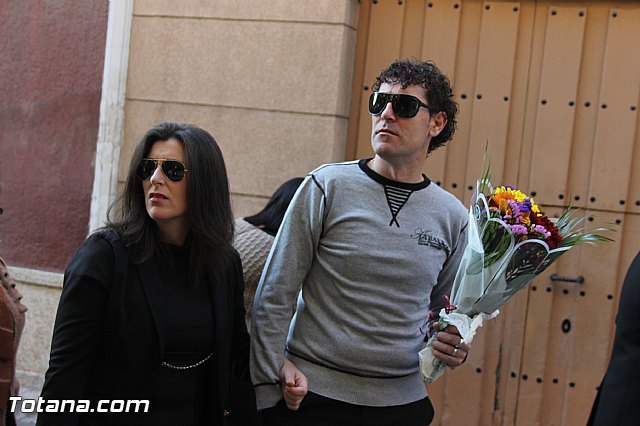 Centenares de personas ofrecen miles de flores a la patrona Santa Eulalia en la tradicional ofrenda 2013 - 113