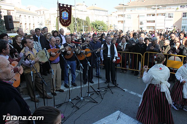 Centenares de personas ofrecen miles de flores a la patrona Santa Eulalia en la tradicional ofrenda 2013 - 437