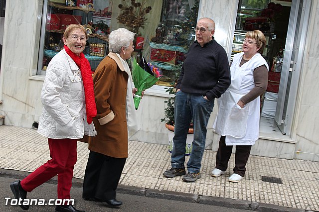 Ofrenda floral a Santa Eulalia, Patrona de Totana 2014 - 15