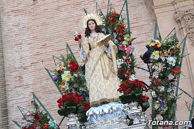 Ofrenda floral a Santa Eulalia Totana 2018 - 870