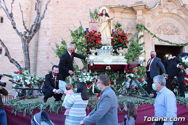 Ofrenda floral a Santa Eulalia 2021 - 250