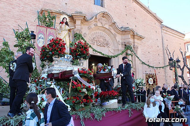 Ofrenda floral a Santa Eulalia 2021 - 261